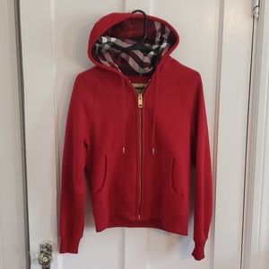 Authentic Burberry zip up Hoodie Size Small